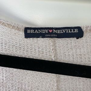 Brandy light Sweater with holes